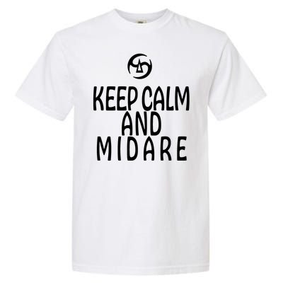 Keep Calm And Midare FF14 Samurai Garment-Dyed Heavyweight T-Shirt