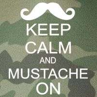 Keep Calm And Mustache On Legacy Tie Dye Trucker Hat