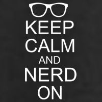 Keep Calm and Nerd On Beanie