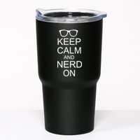 Keep Calm and Nerd On Tumbler