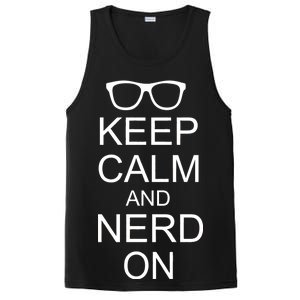 Keep Calm and Nerd On PosiCharge Competitor Tank