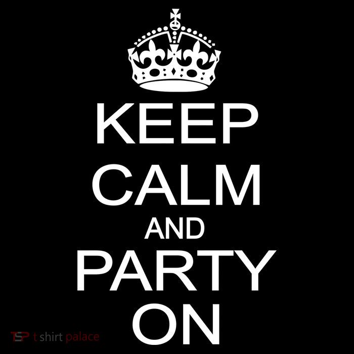 Keep Calm and Party On Bucket Hat