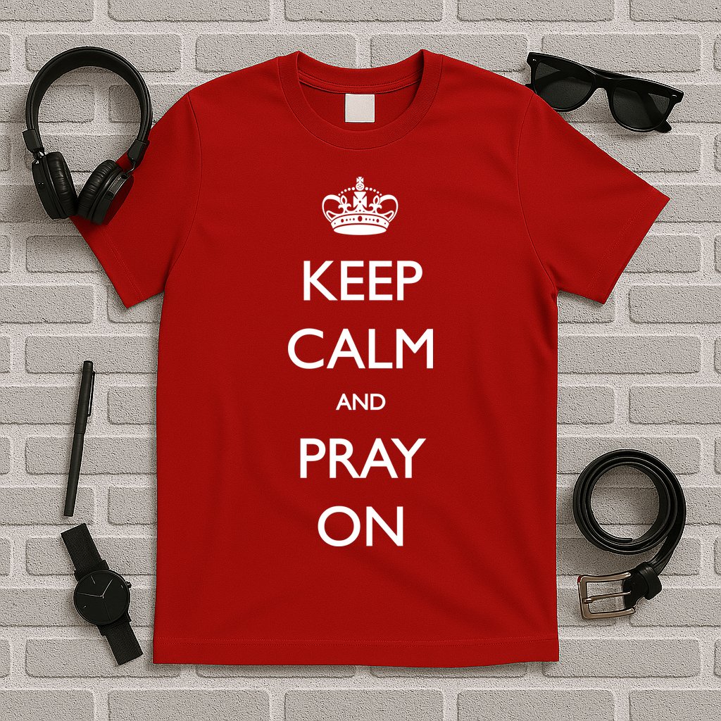 Keep Calm And Pray On T-Shirt