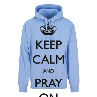 Keep Calm And Pray On Unisex Surf Hoodie