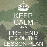 Keep Calm And Pretend It's On The Lesson Plan Legacy Tie Dye Trucker Hat