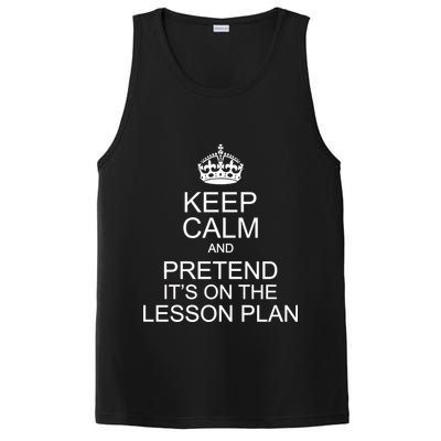 Keep Calm And Pretend It's On The Lesson Plan PosiCharge Competitor Tank