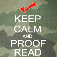 Keep Calm and Proof Read Legacy Tie Dye Trucker Hat