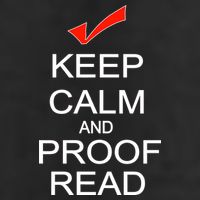 Keep Calm and Proof Read 7 Panel Mesh Trucker Snapback Hat