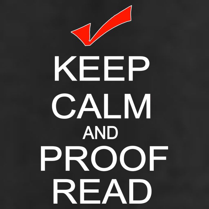 Keep Calm and Proof Read 7 Panel Mesh Trucker Snapback Hat