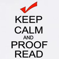 Keep Calm and Proof Read Garment-Dyed Sweatshirt