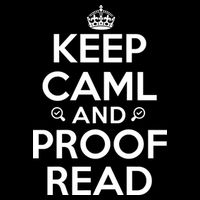 Keep Calm And Proof Read Funny Cropped Pullover Crew