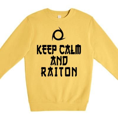 Keep Calm And Raiton Ninja FF14 Premium Crewneck Sweatshirt