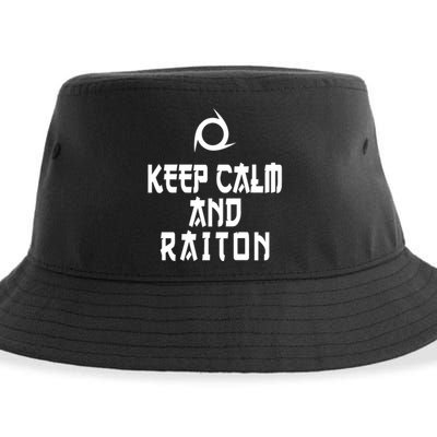 Keep Calm And Raiton Ninja FF14 Sustainable Bucket Hat