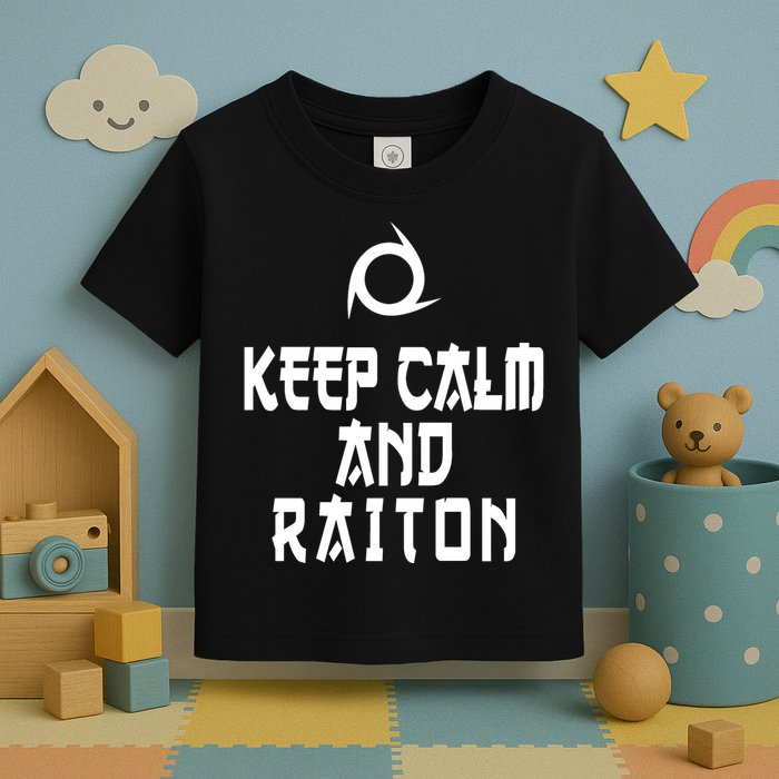 Keep Calm And Raiton Ninja FF14 Toddler T-Shirt
