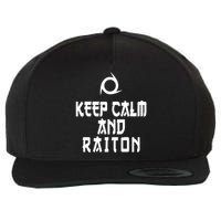 Keep Calm And Raiton Ninja FF14 Wool Snapback Cap