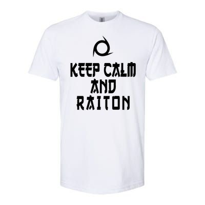 Keep Calm And Raiton Ninja FF14 Softstyle CVC T-Shirt