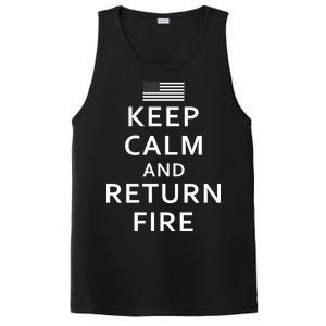 Keep Calm and Return Fire 2nd Amendment PosiCharge Competitor Tank