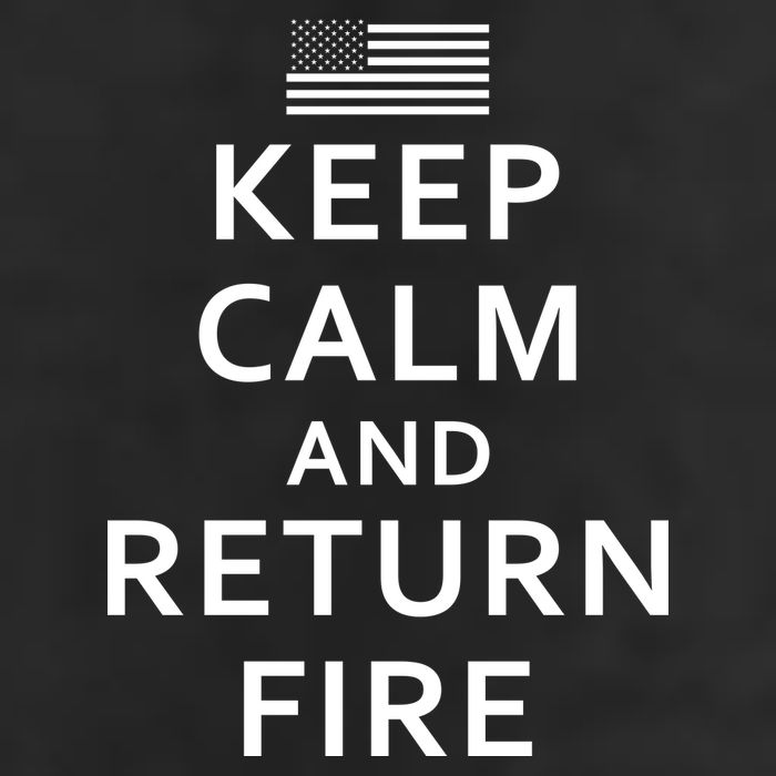 Keep Calm and Return Fire 2nd Amendment Trucker Hat