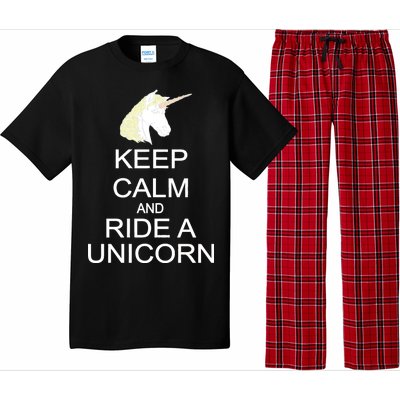 Keep Calm and Ride A Unicorn Pajama Set