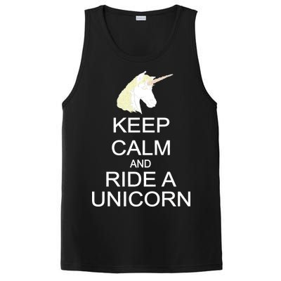 Keep Calm and Ride A Unicorn PosiCharge Competitor Tank