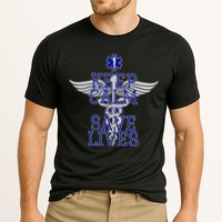 Keep Calm And Save Lives EMS Performance Shirt