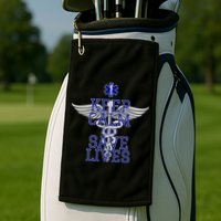 Keep Calm And Save Lives EMS Golf Towel