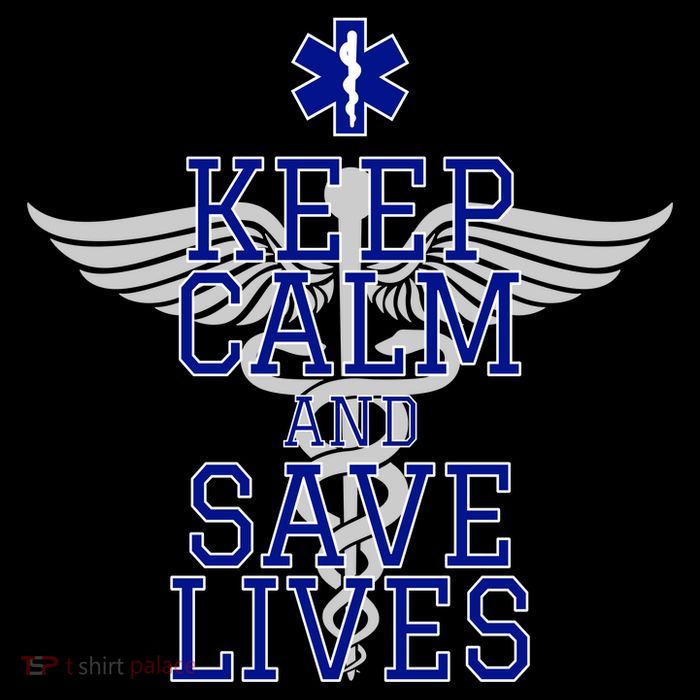 Keep Calm And Save Lives EMS Toddler T-Shirt