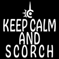 Keep Calm And Scorch FF14 Red Mage Impact Tech Backpack