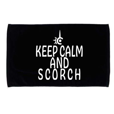 Keep Calm And Scorch FF14 Red Mage Microfiber Hand Towel