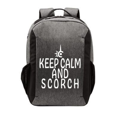 Keep Calm And Scorch FF14 Red Mage Vector Backpack