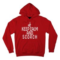 Keep Calm And Scorch FF14 Red Mage Hoodie