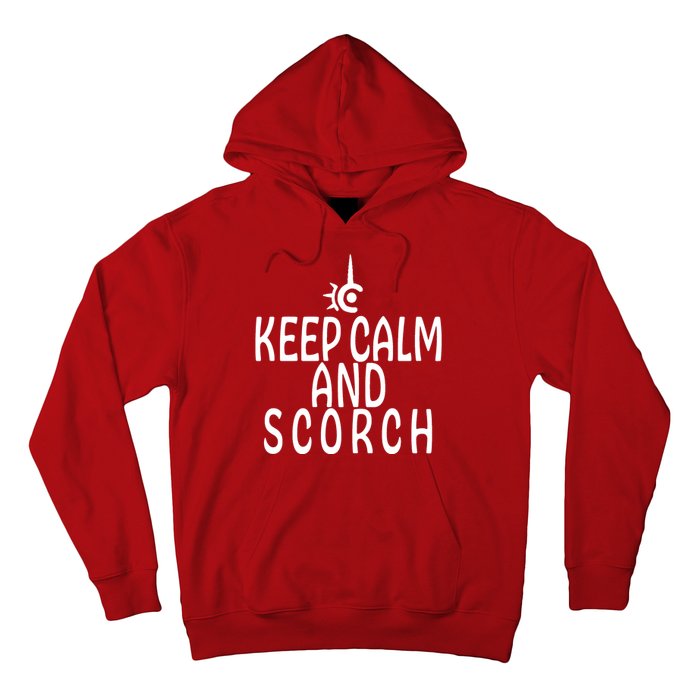 Keep Calm And Scorch FF14 Red Mage Hoodie