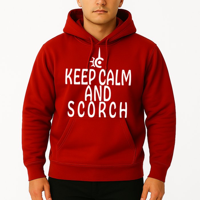 Keep Calm And Scorch FF14 Red Mage Hoodie