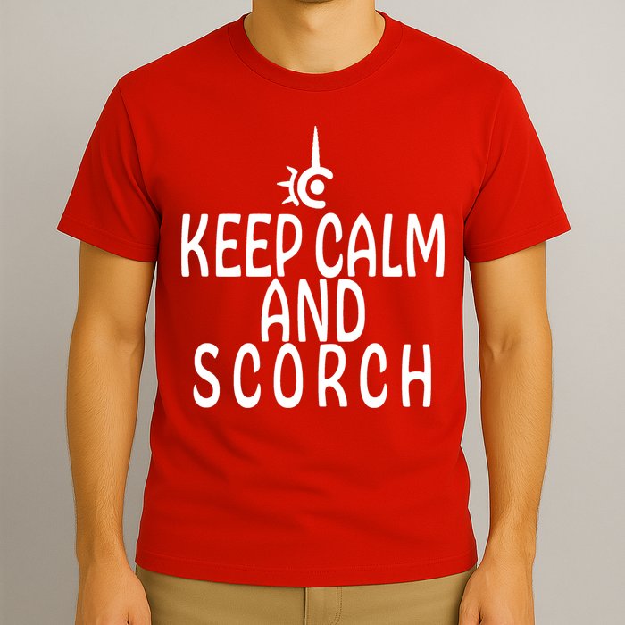 Keep Calm And Scorch FF14 Red Mage T-Shirt