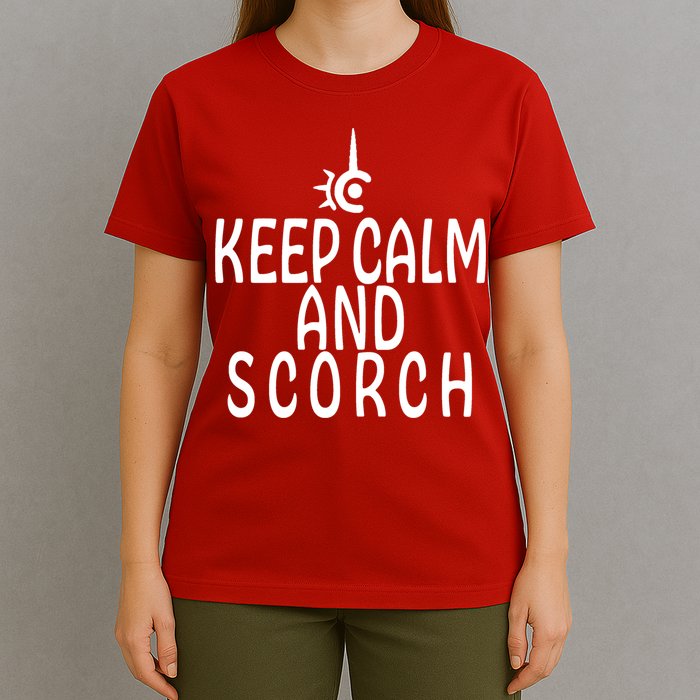 Keep Calm And Scorch FF14 Red Mage T-Shirt