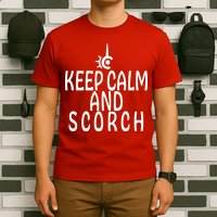 Keep Calm And Scorch FF14 Red Mage T-Shirt