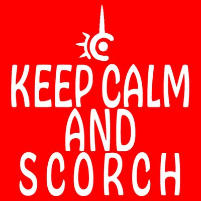 Keep Calm And Scorch FF14 Red Mage T-Shirt