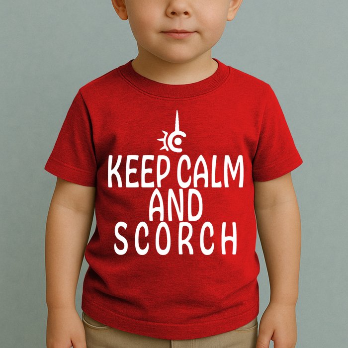 Keep Calm And Scorch FF14 Red Mage Toddler T-Shirt