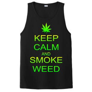 Keep Calm And Smoke Weed PosiCharge Competitor Tank