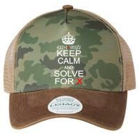 Keep Calm And Solve For X Legacy Tie Dye Trucker Hat