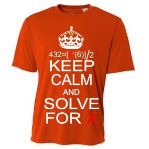 Keep Calm And Solve For X Cooling Performance Crew T-Shirt