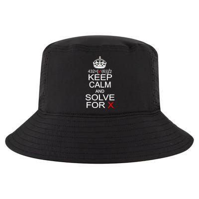 Keep Calm And Solve For X Cool Comfort Performance Bucket Hat