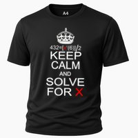 Keep Calm And Solve For X Performance Shirt