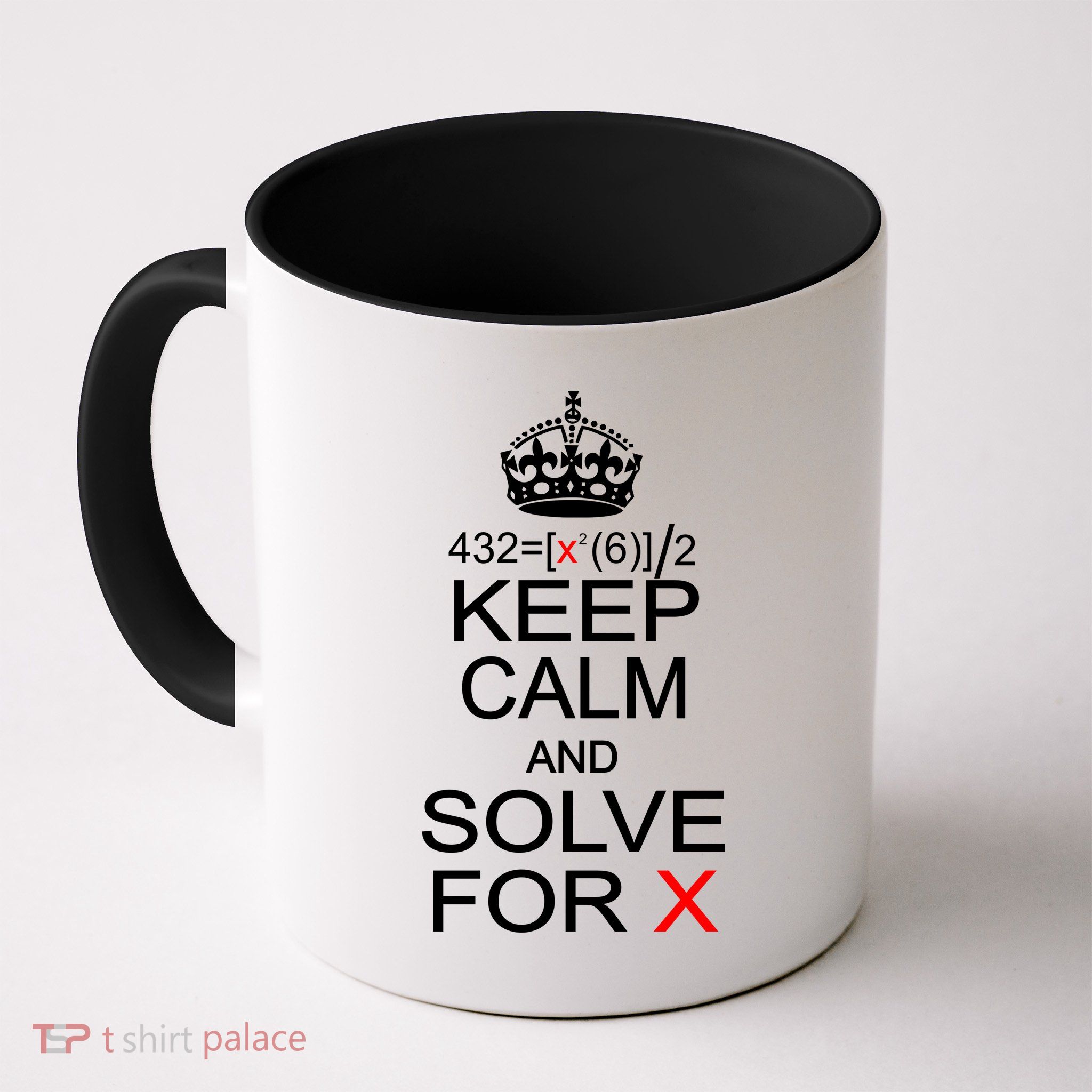 Keep Calm And Solve For X Coffee Mug