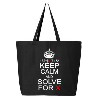 Keep Calm And Solve For X 25L Jumbo Tote