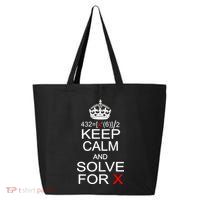 Keep Calm And Solve For X 25L Jumbo Tote
