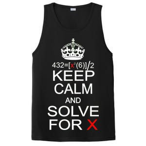 Keep Calm And Solve For X PosiCharge Competitor Tank