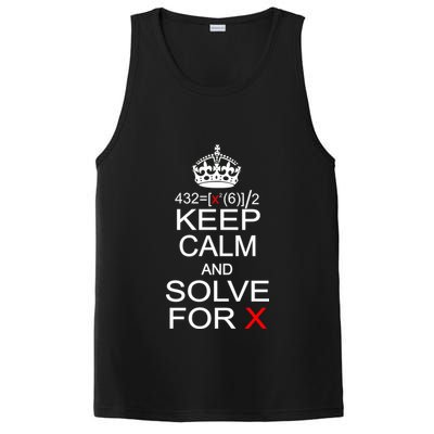 Keep Calm And Solve For X PosiCharge Competitor Tank