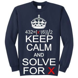 Keep Calm And Solve For X Sweatshirt