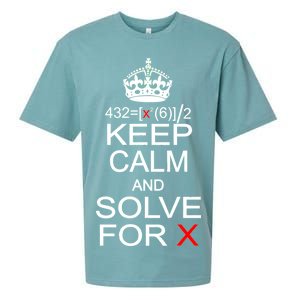 Keep Calm And Solve For X Sueded Cloud Jersey T-Shirt